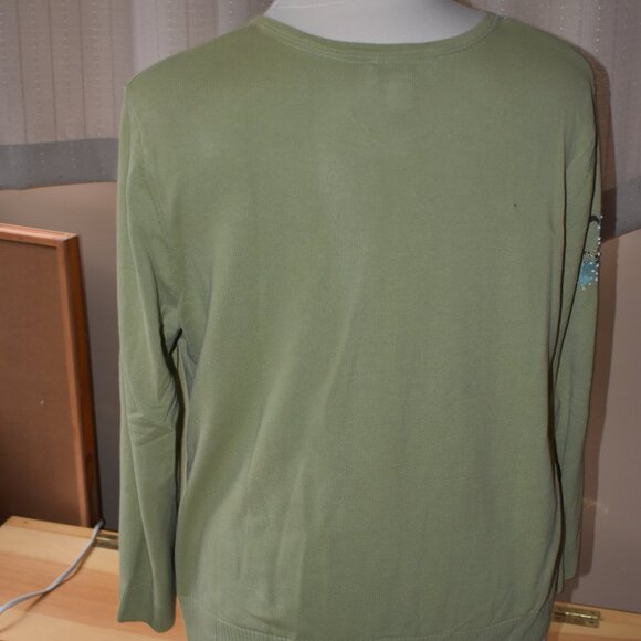 Embellished light weight cardigan sweater 2X - Picture 5 of 7